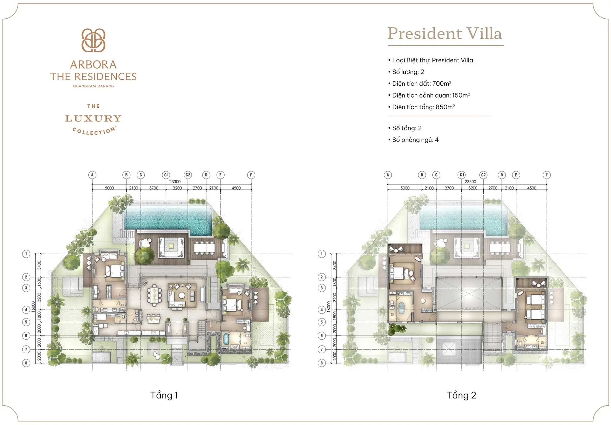 President Villa – Biểu Tượng Sang Trọng Đỉnh Cao