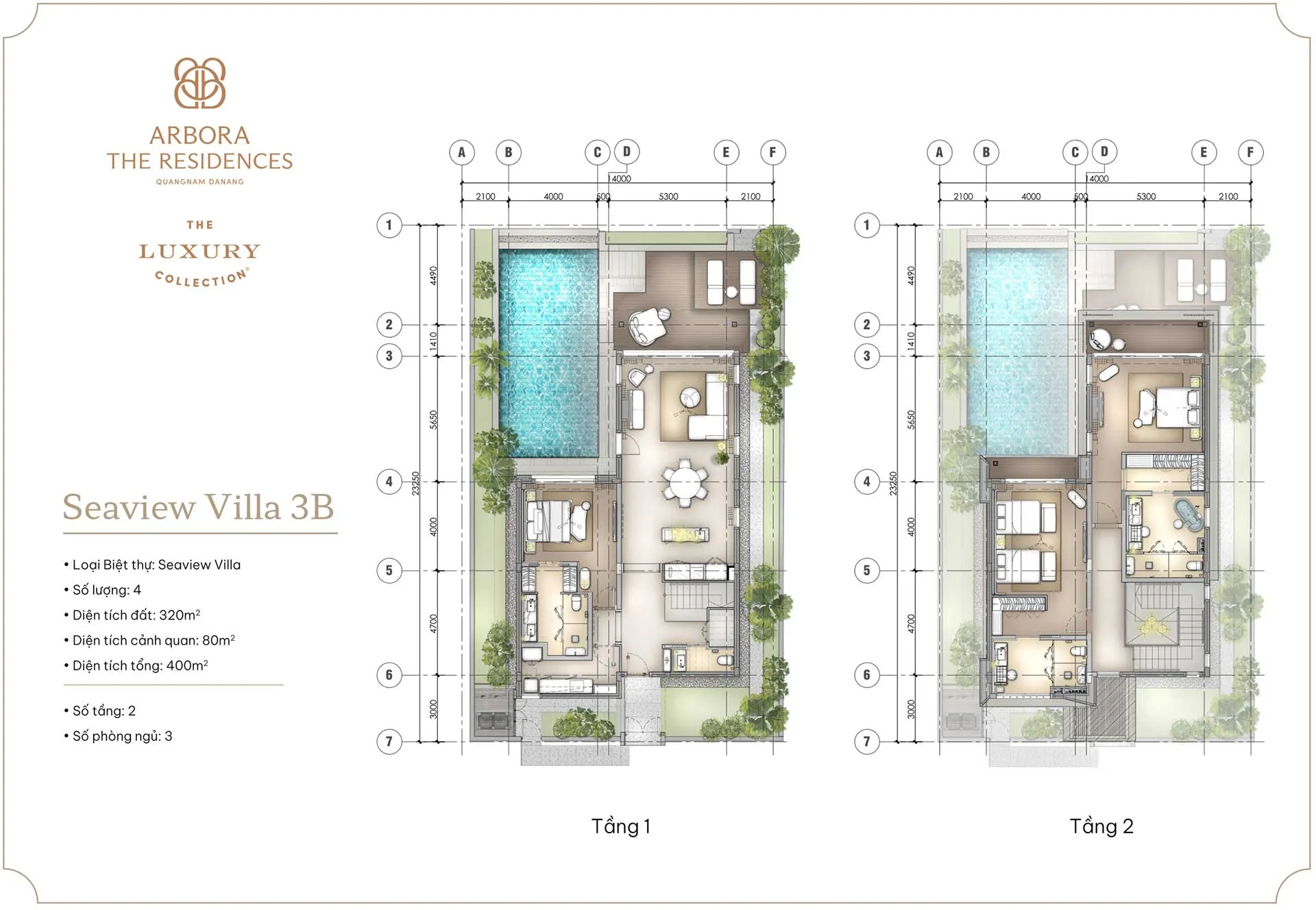 Seaview Villa 3B