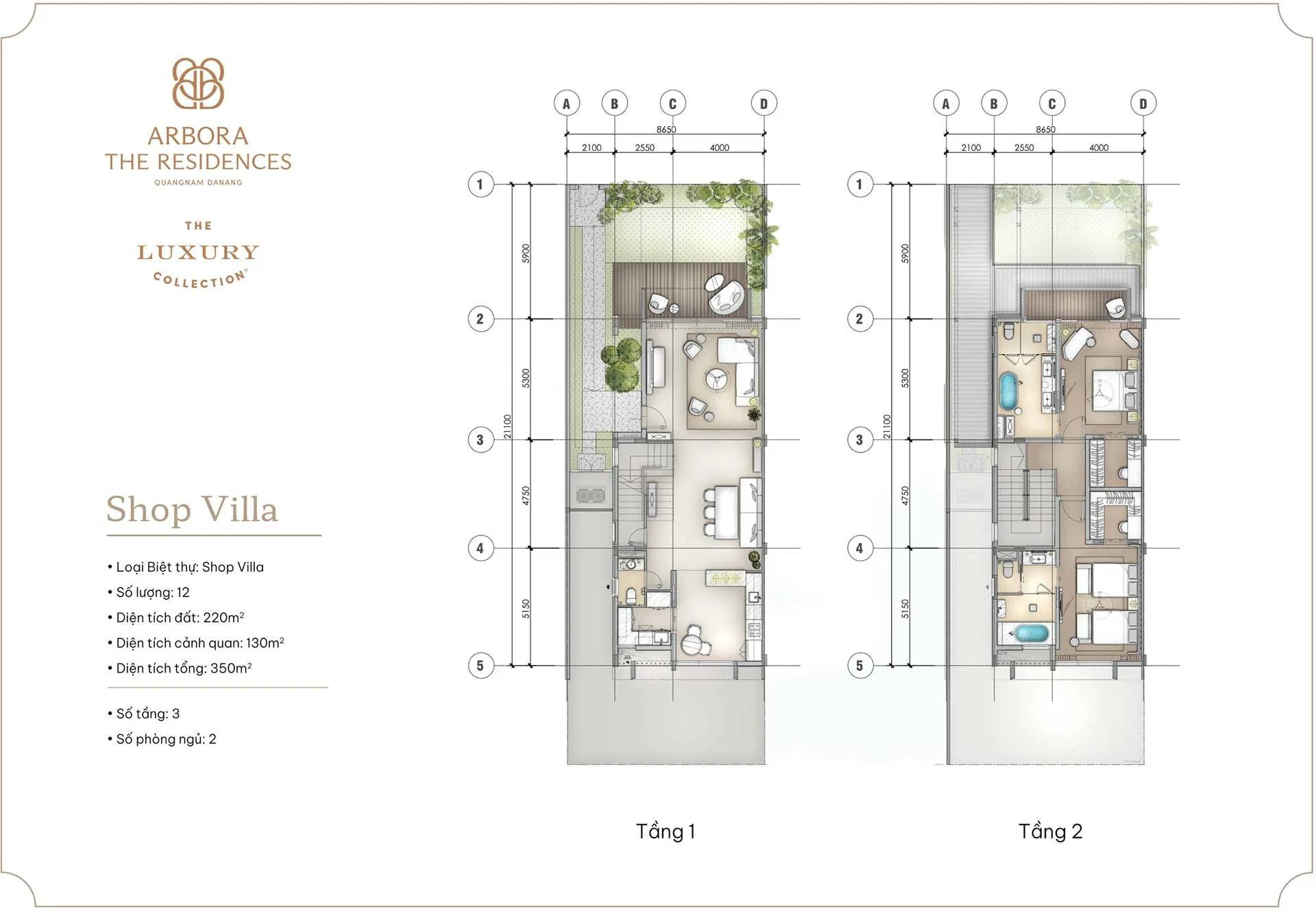 Shop Villa – Đầu Tư Thông Minh, Dòng Tiền Kép